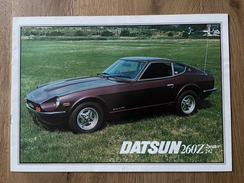Datsun 260z prospekt - 260z, 1977