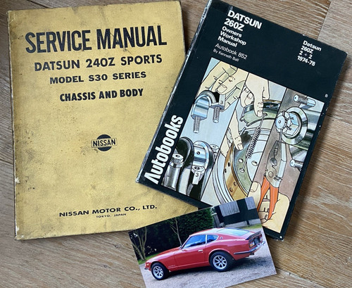 Datsun 240 service manual - datsun,