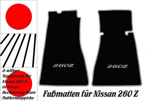 Fußmatten für datsun 260z - für,