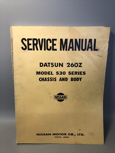 Datsun 260z model s30 series - datsun,