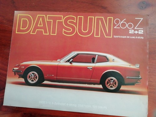Datsun 260 2 prospekt - 2+2,