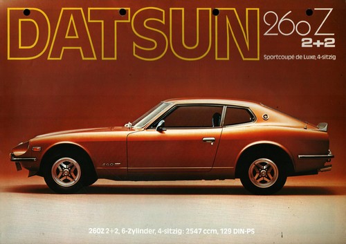 Prospekt datsun nissan - nissan, z