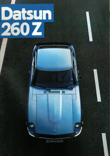 Prospekt datsun nissan 260 - prospekt,
