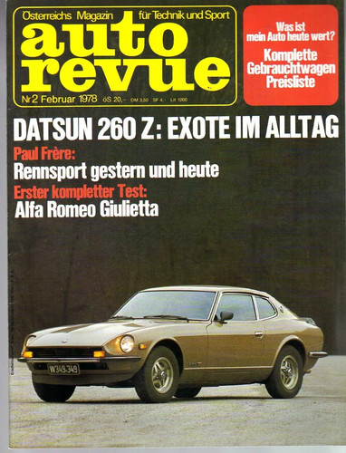 Auto revue 1978 datsun - 1978,