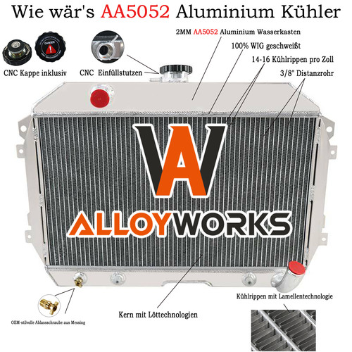 Reihe aluminium kühler für - reihe,